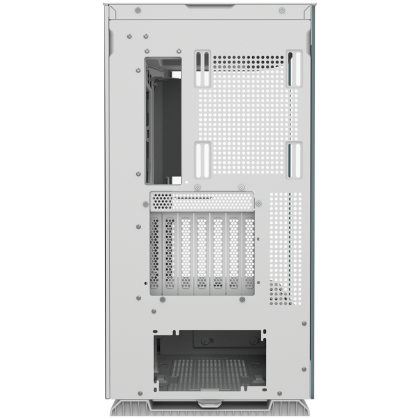 COUGAR | FV270 White | PC Case | Mid tower / Tempered, Curved Glass Perimeter / Quick Detachable Air Filters / Up to 9 Fans (1x120mm RGB Preinstalled) / White