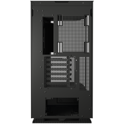 COUGAR | FV270 Black | PC Case | Mid tower / Tempered, Curved Glass Perimeter / Quick Detachable Air Filters / Up to 9 Fans (1x120mm RGB Preinstalled) / Black