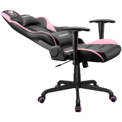 COUGAR Gaming chair Armor Elite Eva / Pink (CGR-ELI-PNB), Breathable Premium PVC Leather, Steel frame, Unparalleled Comfort, Adjustable Design, 2D Adjustable armrest.  Recliner system 90°~160°