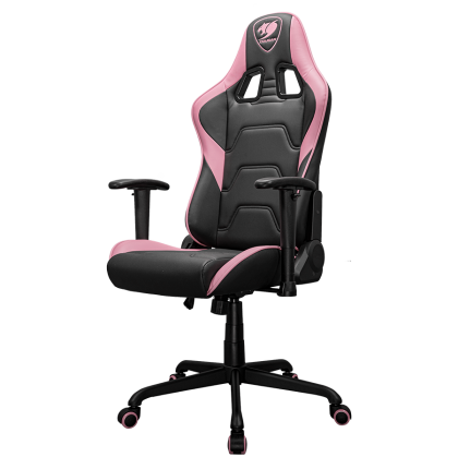 COUGAR Gaming chair Armor Elite Eva / Pink (CGR-ELI-PNB), Breathable Premium PVC Leather, Steel frame, Unparalleled Comfort, Adjustable Design, 2D Adjustable armrest.  Recliner system 90°~160°