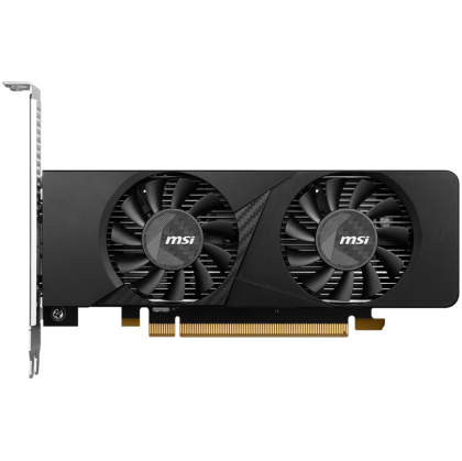 MSI Video Card Nvidia GeForce RTX 3050 LP 6G OC, 2x HDMI, 1x DP, DUAL FAN, ATX