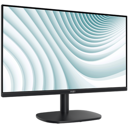 MSI PRO MP245V Professional Business Monitor, 23.8" 100Hz, FHD (1920x1080) 16:9, VA Anti-glare, 1ms/4ms, 300nits, 4000:1, 178°/178°, Adaptive-Sync, Adjustable Stand, 1x D-Sub(VGA), 1x HDMI, 3Y Warranty