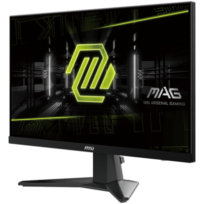 MSI MAG 256F Gaming Monitor, 24.5"" 180Hz, FHD (1920x1080) 16:9, Rapid IPS Anti-glare, 1ms, 250nits, 1000:1, 178°/178°, Adaptive Sync, Adjustable Stand, 1x DP, 2x HDMI, 3Y Warranty