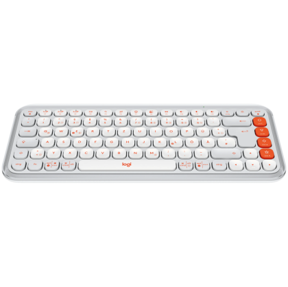 LOGITECH POP ICON KEYS - OFF WHITE - US INT'L - BT  - INTNL-973