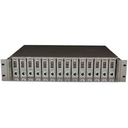 TP-LINK 14-Slot Rackmount Chassis, Black (8.6x48.2cm)