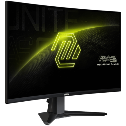 MSI MAG 27C6X Curved Gaming Monitor, 27" 250Hz, FHD (1920x1080) 16:9, VA Anti-glare, 1500R curve, 1ms, 250nits, 3000:1, 178°/178°, Adaptive-Sync, Adjustable Stand, 1x DP, 2x HDMI, 3Y Warranty