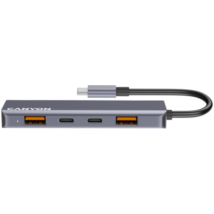 CANYON hub DS-18 5in1 USB-C Grey