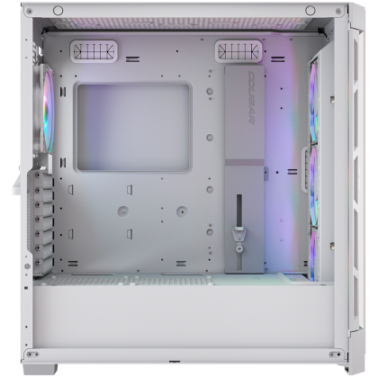 COUGAR DUOFACE PRO RGB PC Case, Mid Tower, White