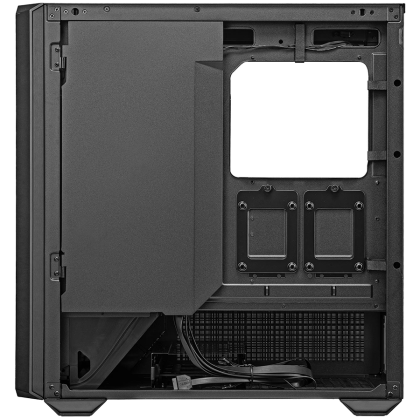 COUGAR | MX600 Black | PC Case | Mid Tower / Mesh Front Panel / 3 x 140mm + 1 x 120mm Fans / Transparent Left Panel