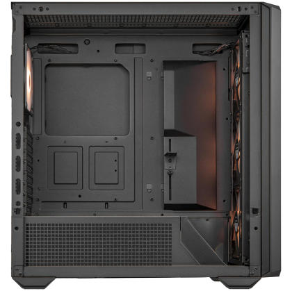 COUGAR | MX600 Black | PC Case | Mid Tower / Mesh Front Panel / 3 x 140mm + 1 x 120mm Fans / Transparent Left Panel