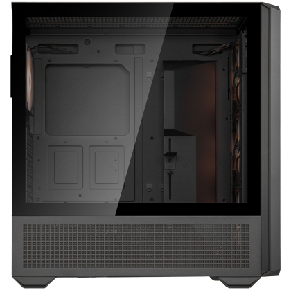 COUGAR | MX600 Black | PC Case | Mid Tower / Mesh Front Panel / 3 x 140mm + 1 x 120mm Fans / Transparent Left Panel