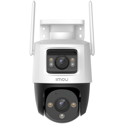 Imou Cruiser Dual, full color night vision Wi-Fi IP camera 5MP + 3MP, 355°Pan & 0-90°Tilt, 1/3" CMOS, H.265, micro SD(256GB), 30fps@1620, 3.6mm Fixed lens, FOV 78°, IR up to 30m, 8x Zoom, 1xRJ45, Mic&Speaker, spotlight, 110dB Siren, IP66,