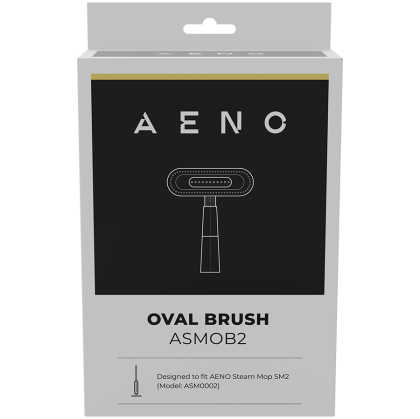 AENO Oval Brush for steaming clothes/cleaning surfaces for steam mop SM2