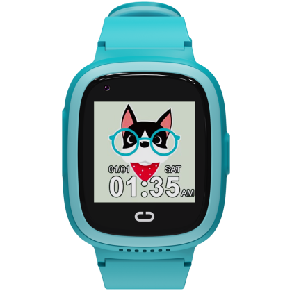 CANYON kids watch Sunny KW-48 Video 4G GPS Games&Music Blue