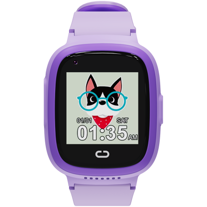 CANYON kids watch Sunny KW-48 Video 4G GPS Games&Music Violet