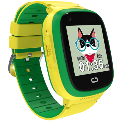 CANYON kids watch Sunny KW-48 Video 4G GPS Games&Music Green