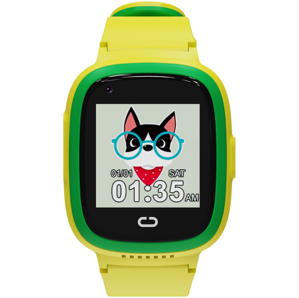 CANYON kids watch Sunny KW-48 Video 4G GPS Games&Music Green