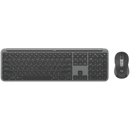 LOGITECH Signature Slim Combo MK950 - GRAPHITE - US INT'L - 2.4GHZ/BT- INTNL-973