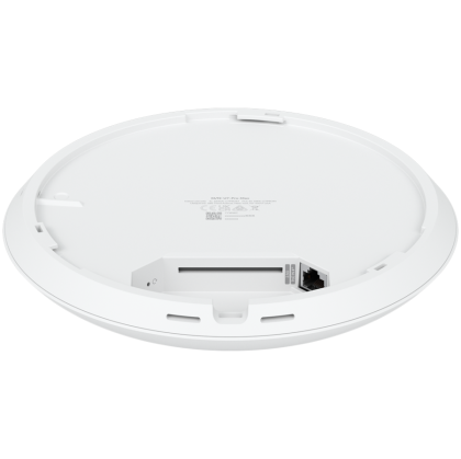 Ubiquiti U7-Pro-Max Ceiling-mounted WiFi 7 AP with 8 spatial streams, 6 GHz support, and a dedicated spectral scanning engine for interference-free WiFi in demanding, large-scale environments