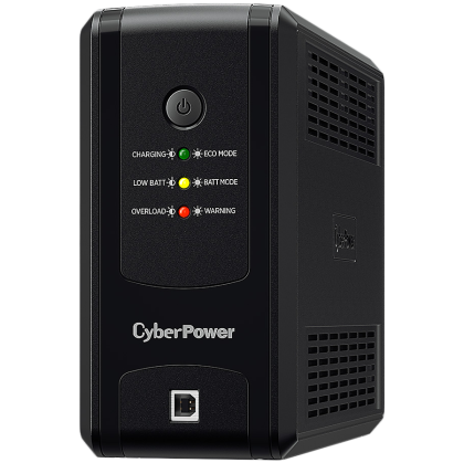 CyberPower UPS с AVR, 850VA/425W, Line-Interactive, 3x Schuko, Runtime at 90W ( min ):20, Surge and Spike protection; GreenPower UPS; UT850EG