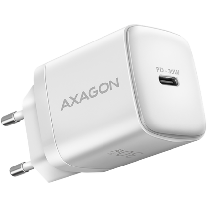 AXAGON ACU-PD30W wall charger 1x QC3.0/AFC/FCP/PD type-C, 30W, white