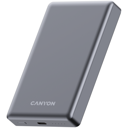 CANYON power bank OnPower 510 slim Magsafe 10000 mAh PD20W Dark Grey