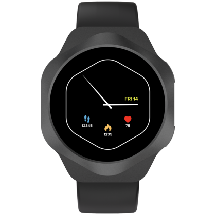 CANYON smart watch Hexagon SW-88 BT-CALL Black