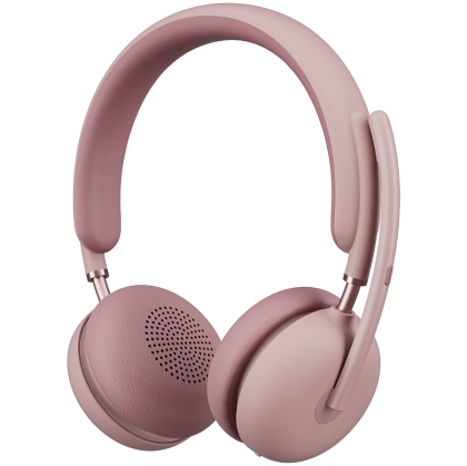 LOGITECH HEADSET - Logitech Zone Wireless 2 UC - ROSE,TEAMS - 2.4GHZ/BT - NO STAND