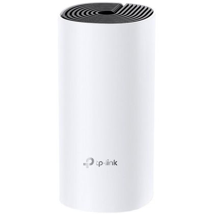 AC1200 Whole-Home Mesh Wi-Fi Unit, Qualcomm CPU, 867Mbps at 5GHz+300Mbps at 2.4GHz, 2 Gigabit Ports, 2 internal antennas, MU-MIMO, Beamforming, Parental Controls, Quality of Service, Reporting, Access Point Mode, IPv6 Ready, Assisted Setup, Deco App,