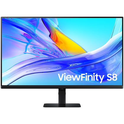 Monitor LED Samsung LS32D800UAUXEN S80UD, 32" FLAT 16:9 (3840x2160) VA 60Hz, 350 cd/m2, 3000:1, 5ms, 178/178, 1xDP, 1xHDMI USB-Hub 3xUSB3.0 USB-C (90W), 3.5 Jack, Tilt/Pivot/Swivel/HeightAdj (120mm), VESA 100x100, 2Y