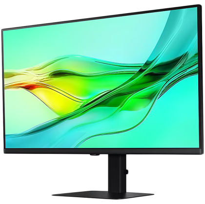 Monitor LED Samsung LS32D600UAUXEN S60D, 32" FHD FLAT 16:9 (2560x1440) IPS 100Hz, 350 cd/m2, 1000:1, 5ms, 178/178, 1xDP, 1xHDMI USB-Hub 90W, RJ-45, 3.5 Jack, Tilt/Pivot/Swivel/HeightAdj (120mm), VESA 100x100, 2Y