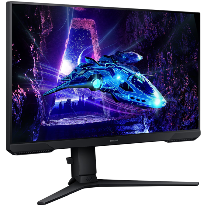 Monitor LED Samsung LS24DG300EUXEN G30D, 24" FHD FLAT 16:9 (1920x1080) VA 180Hz, 250 cd/㎡, 3000:1, 1ms, 178/178, 1xDP 1xHDMI, 3.5 jack Tilt, Swivel, Rotate, Height Adjust, VESA 100x100, 2Y