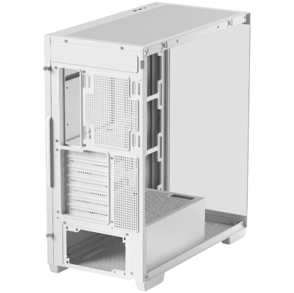 DeepCool CG580 WH, Mid Tower, Mini-ITX/Micro-ATX/ATX, Rear Connector support, 2xUSB3.0, 1xAudio, Tempered Glass, Mesh Panel, White, R-CG580-WHNDA0-G-1