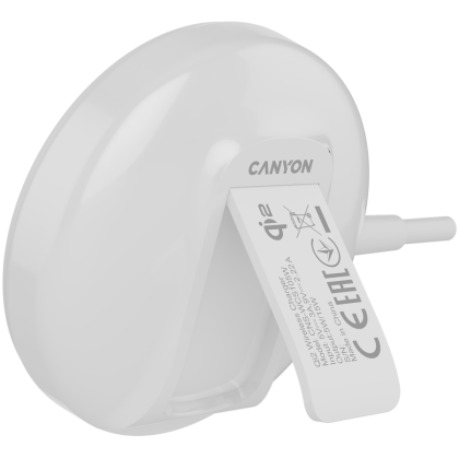 CANYON wireless charger WS-105 15W Qi2 White