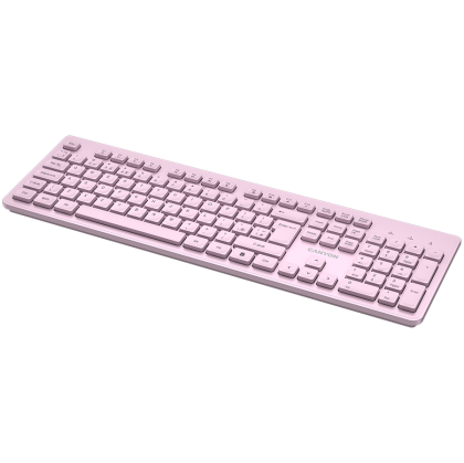 CANYON keyboard HKB-W01 UK/US AAA Wireless Pink