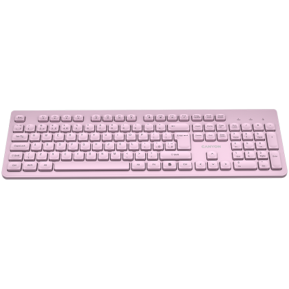 CANYON keyboard HKB-W01 UK/US AAA Wireless Pink