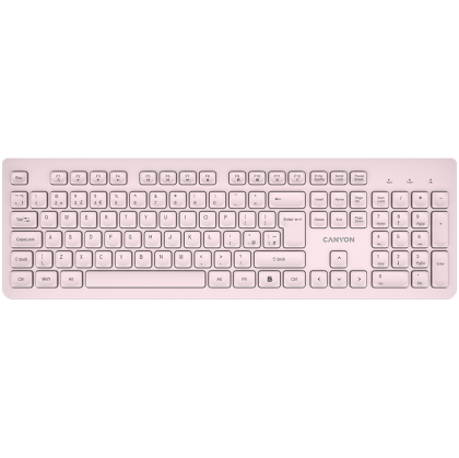 CANYON keyboard HKB-W01 UK/US AAA Wireless Beige