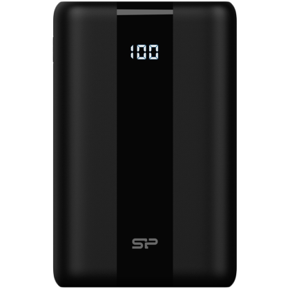 Silicon Power QX55 30.000mAh PowerBank > 500 charging cycles Triple USB-A Output, 1x Type-C In/Output , Triple input: Type-C, Micro-USB, Lightning, QC/PD, 30.000 mAh
