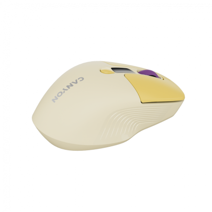 CANYON mouse MW-26 LCD Silent Dual Mode Wireless Yellow