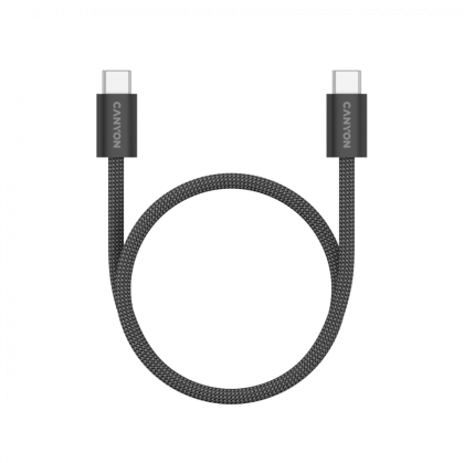 CANYON cable OnWire 60MG C-C 60W Magnet Braided 1m Black