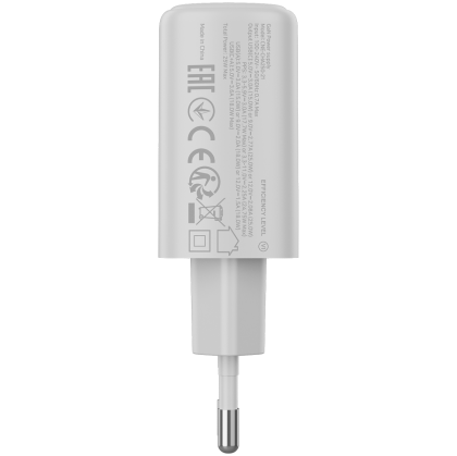 CANYON charger OnCharge 250 25W 1xPD 1xQC EU White