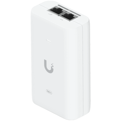 Ubiquiti UniFi UACC-PoE++-10G 10G PoE++ Adapter (60W), can power UniFi PoE++ devices, reduce dependency on PoE switch power, and provide a Multi-Gigabit LAN connection.
