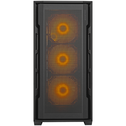 COUGAR UNIFACE RGB PC Case, Mid Tower, Black