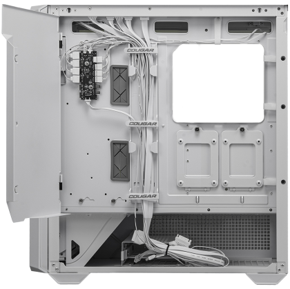 COUGAR MX600 PC Case, Mid Tower, White
