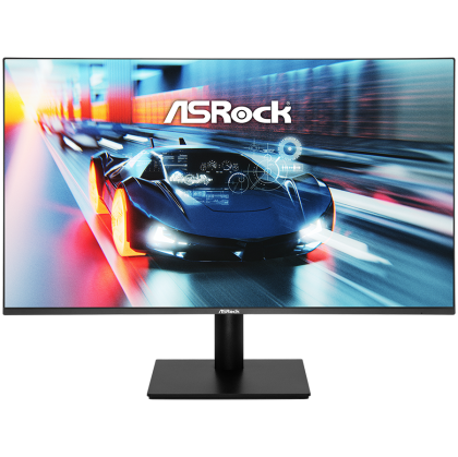 Asrock Gaming Monitor, 24.5 FHD(1920x1080) IPS, Anti-Glare, 120 Hz, 103 sRGB, 16:9, 1300:1, 300 nits, 178/178, 1ms (MPRT), Flicker-free, Tiltt Adjustment, 1x HDMI 1.4, 1x VGA, 3Y
