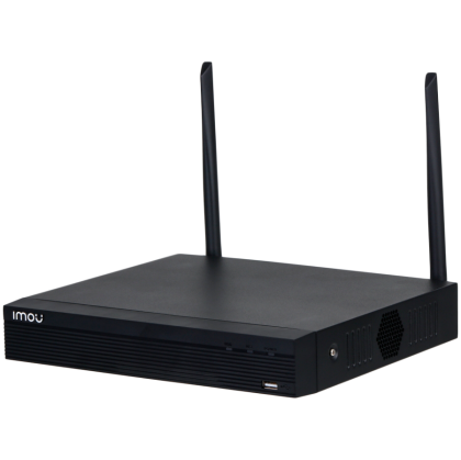 Imou 8-ch Wi-Fi NVR, FHD 1080P, 30fps, H.265+/H.265, 1x SATA up to 8TB, 2x USB, 1x VGA, 1x HDMI, 1xAudio, support two-way talk, ONVIF, imou App, DC12V, 1.5A, 3W, Without HDD