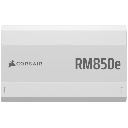 Corsair RMe White Series, RM850e White, 850 Watt, Cybenetics Gold Certified, Fully Modular Power Supply