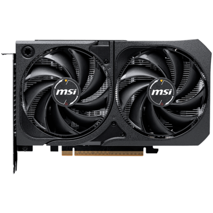 MSI Video Card NVIDIA GeForce RTX 5060 8G SHADOW 2X OC, 8GB GDDR7, 128-bit, 2535 MHz Boost, 3840 CUDA Cores, PCIe 5.0 (x8), 3x DP 2.1b, HDMI 2.1b, RAY TRACING, Dual Fan, 145W TDP, 8-pin PCIe Power, G-SYNC, 2-Slot, 3Y
