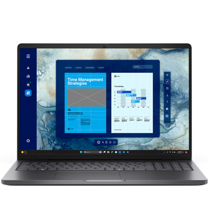 Dell Pro 16 (PC16250), Intel Core i5 120U (10C, up to 5.0GHz), 16.0"FHD(1920x1200) Non-Touch AG, 8GB (1x8GB) DDR5, 512GB M.2 SSD, Integrated Intel Graphics, WiFi+BT, HDR Cam+Mic, EN Backlit KBD, FPR, Ubuntu, 3Y ProSupport