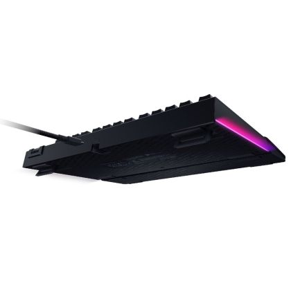 Razer BlackWidow V4 75%, Gaming Keyboard, US Layout, Razer Chroma RGB, Hot-swappable Design, Detachable Type C Cable, PCB & Case sound dampening foam, Up to 8,000 Hz polling rate, Doubleshot ABS Keycaps, Magnetic Plush Leatherette